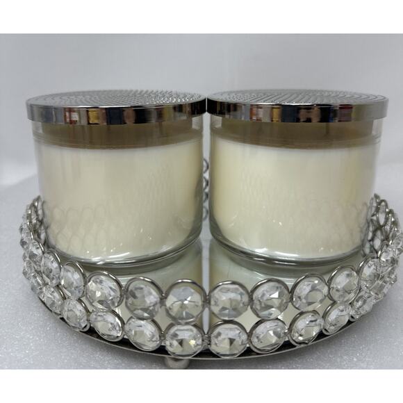 2~ Bath & Body Works 3 Wick Scented Candle ISLAND MARGARITA & VANILLA BEAN - Picture 3 of 4